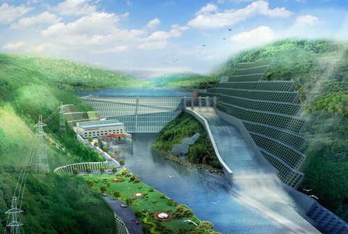青秀老挝南塔河1号水电站项目